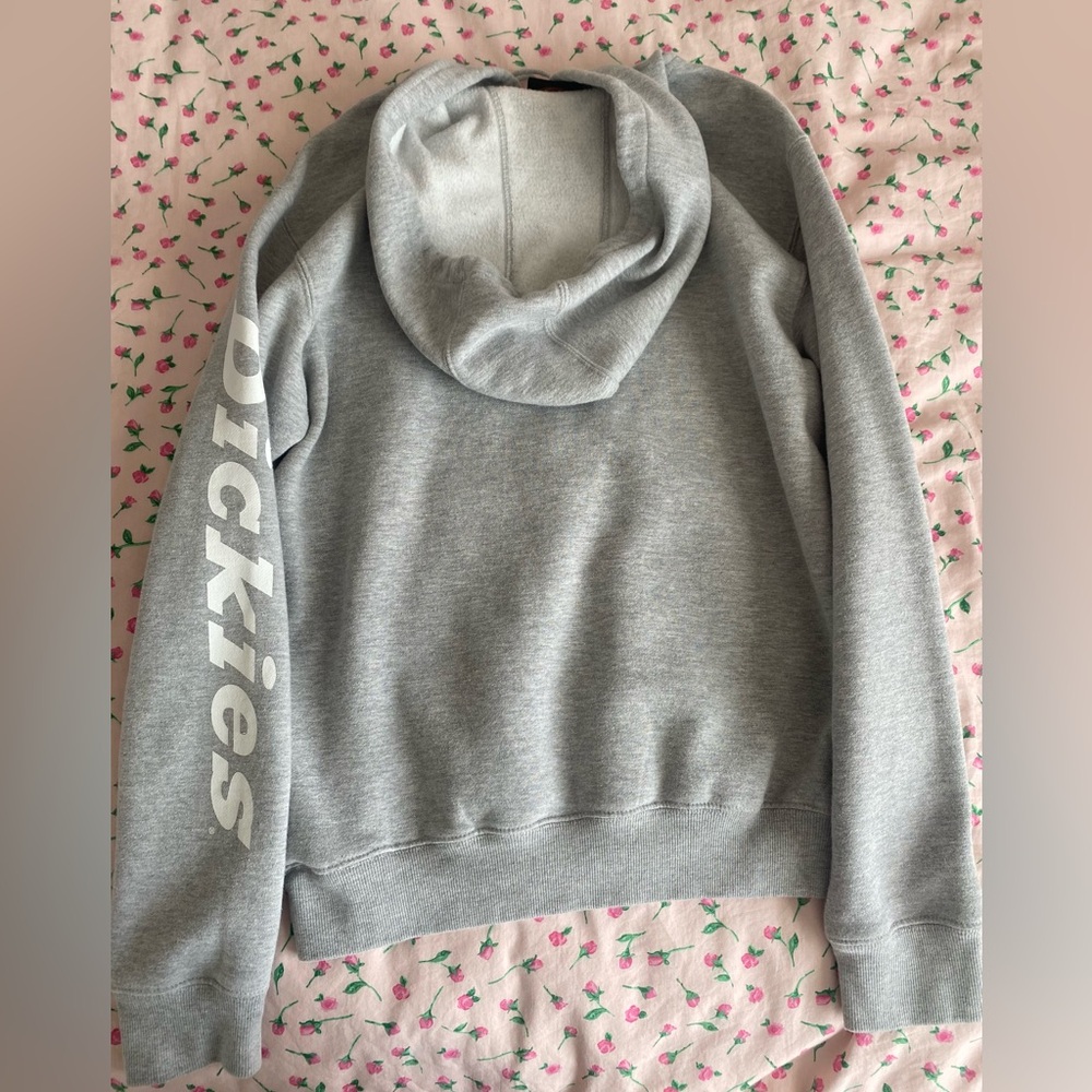 Light grey Hoodie with Dickie’s logo - Picture 4 of 5